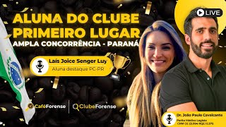 Café Forense ESPECIAL  Aluna Destaque do Clube Forense [upl. by Cathrin]