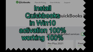 How to Install QuickBooks Desktop  only 4 min  win10  csknowhow [upl. by Porett]