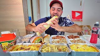 تحدي الشاورما بكل انواعها  منيو كامل شاورما Shawarma Challenge [upl. by Bakemeier939]