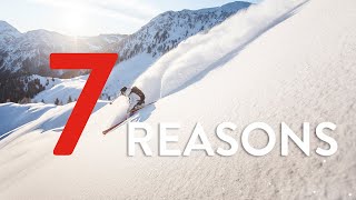 7 REASONS for Skicircus Saalbach Hinterglemm Leogang Fieberbrunn [upl. by Iamhaj752]