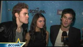 Interview with The Vampire Diaries Cast [upl. by Endaira]