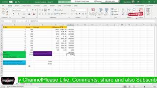 STDEV Function Formula in Excel in Hindi Standard Deviation apnadigitaladvancecomputeretah [upl. by Hildy]