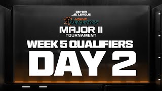 Call of Duty League Major II Qualifiers  Week 5 Day 2 [upl. by Dnomhcir]