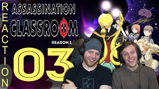 SOS Bros React  Assassination Classroom Season 1 Episode 3  Death of a Teacher [upl. by Anigue509]