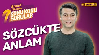 Konu Konu Sorular  8 Sınıf Türkçe Konu Anlatımı Soru Çözümü  Sözcükte Anlam  LGS 2024 [upl. by Notned]