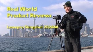 Real World Review  Lowepro Slingshot 202AW [upl. by Millian385]