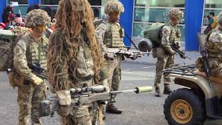 2 SCOTS  Glasgow amp Penicuik Homecoming Parades 2018 4KUHD [upl. by Pownall]