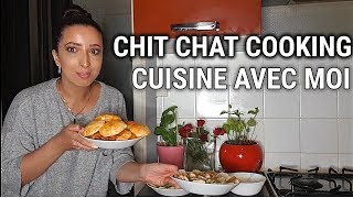 CUISINE AVEC MOI Discutons amp préparons le dîner RECETTES  soin cheveux Luxeol [upl. by Akinom]