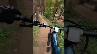 E bike fun down the dirt jumps [upl. by Enram]