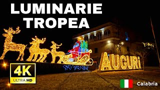 Luminarie Tropea Calabria 🇮🇹 Natale 2023  2024 [upl. by Launcelot]