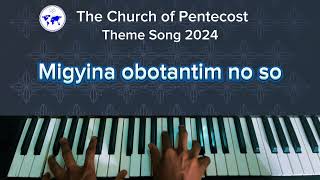 Pentecost theme song 2024 “migyina obotantim no so” ghanapraise pianolessons pianotutorial [upl. by Miguelita]