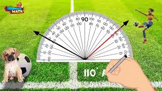 Measure Angles Using a Protractor  4th Grade [upl. by Vail929]