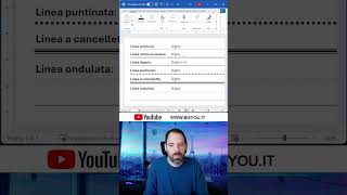Creazione Linee word wordtipsandtricks wordtricks [upl. by Chere]