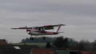 C150 Landing at Netherthorpe Airfield [upl. by Adigun]