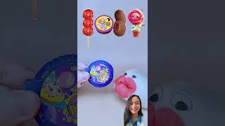 Its so funny 😁 mukbang satisfying toys candy food claysound eating challenge [upl. by Deckert]