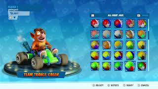 All Classic Kart Paint Jobs Showcase  Crash Team Racing NitroFueled [upl. by Iyre]