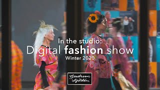 Gudrun Sjödén  In the studio Digital fashion show  Winter 2020 [upl. by Iahs]