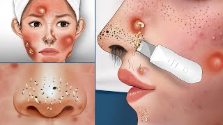 ASMR Causes and The best treatment for the girl who bought a fake face spa with a red face allergy [upl. by Coad833]