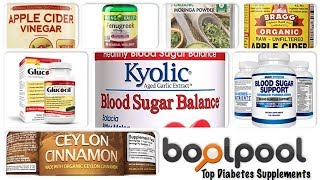 Top 8 Diabetes Supplements [upl. by Nonarb]