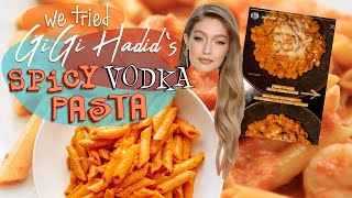 We Tried Gigi Hadid’s Vodka Sauce  “Restaurant Quality” Pasta Recipe  MyRecipes [upl. by Elleda]