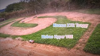 Corally Kronos truggy  Hobao Hyper VSE  01092024  2ème session vue podium piste TT [upl. by Elleron8]