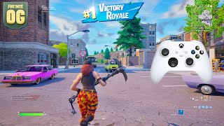 Fortnite Reload OG Ranked Solos Vs Duos Controller Gameplay 4K 120FPS [upl. by Ahsekahs817]