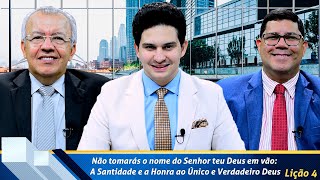 Revista de EBD Betel Dominical 4 Não tomarás o nome do Senhor teu Deus em vão e Verdadeiro Deus [upl. by Delogu]