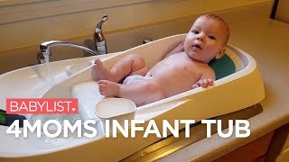 4moms Infant Tub Review  Babylist [upl. by Gabriello]