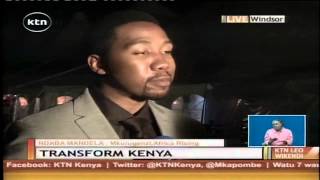 Transform Kenya Awards Grandson of Nelson Mandela Ndaba Mandela talks to Joy Doreen [upl. by Esdnil605]