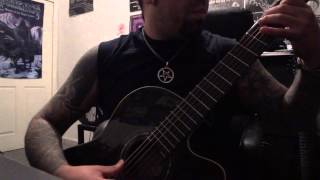 DISSECTION  quotChaosophiaquot cover on classical guitar [upl. by Congdon327]