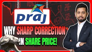 Praj Industries  Why share has corrected sharply Buy or hold or sell Praj Latest News [upl. by Ahl]