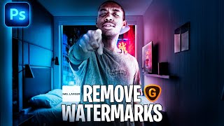 Remove Watermarks From Photos The Best Way  Photoshop Tutorial  Cal So Scoped [upl. by Dianuj]