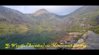 Yr Wyddfa Snowdon via Miners track and Pyg [upl. by Scherman969]