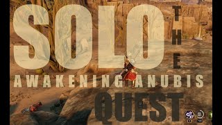 New World  How To SOLO The Awakening Anubis Quest [upl. by Birdella]