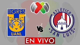 TIGRES VS ATLETICO DE SAN LUIS EN VIVO  LIGA MX APERTURA 2024  HORARIO Y DONDE VER EN VIVO [upl. by Meenen]