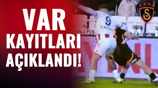 SivassporGalatasaray Maçının VAR Kayıtları Açıklandı İşte Barış Ve Manaj Pozisyonunda Konuşulanlar [upl. by Nalda]