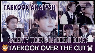 Taekook Analysis  Taekook new moments 2022  the smile the reason  taekook over the cut [upl. by Kcirrem]