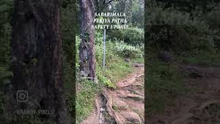 Sabarimala Periya pathai Electric fence to protect devotees from wild animals attack shorts reels [upl. by Severn869]