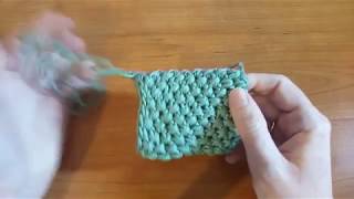 Come fare il punto CANESTRO alluncinetto tutorial di CrochetRomance [upl. by Helali157]