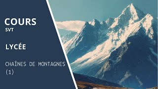 Création des chaînes de montagnes 1 [upl. by Coleman]