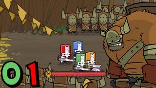 Castle Crashers Coop  Episode 01 [upl. by Ecyoj49]