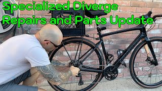 Specialized Diverge Update Repairs and Parts Installed [upl. by Gala]