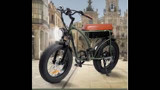 Bezior XF001 Retro Electric Bike 2040 Inch Fat Tires 1000W Motor 125Ah 48V Battery 45Kmh EU9NL [upl. by Drofiar]