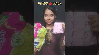 Best Period Pads hack every girl should know this 🤯✅sanitary periods pads hack new best girl [upl. by Gregoire967]