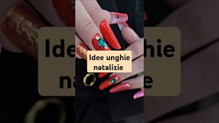 nail art natalizie unghie rosse unghie nails corsi unghielunghe formazione nail Ampava [upl. by Nwahsuq192]