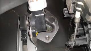 How adjust pedal accelerator sensors Nissan x trail [upl. by Electra]