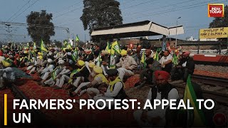 Farm Protestors Seek UN Intervention Government Opposes Move  Farmers Protest [upl. by Samantha682]