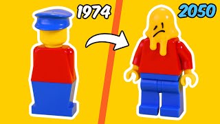 the EVOLUTION of LEGO MINIFIGURES… [upl. by Scoville260]