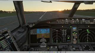 MSFS SHORT FINAL INTO ROVANIEMI EFRO B737MAX 8 [upl. by Sug]