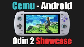 Cemu for Andorid  Showcase on Odin 2 Pro [upl. by Aderfla347]